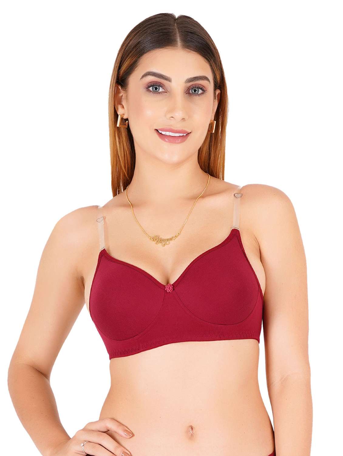 Women Pack Of 4 Non Padded Bra - 22444051 -  Standard Image - 1