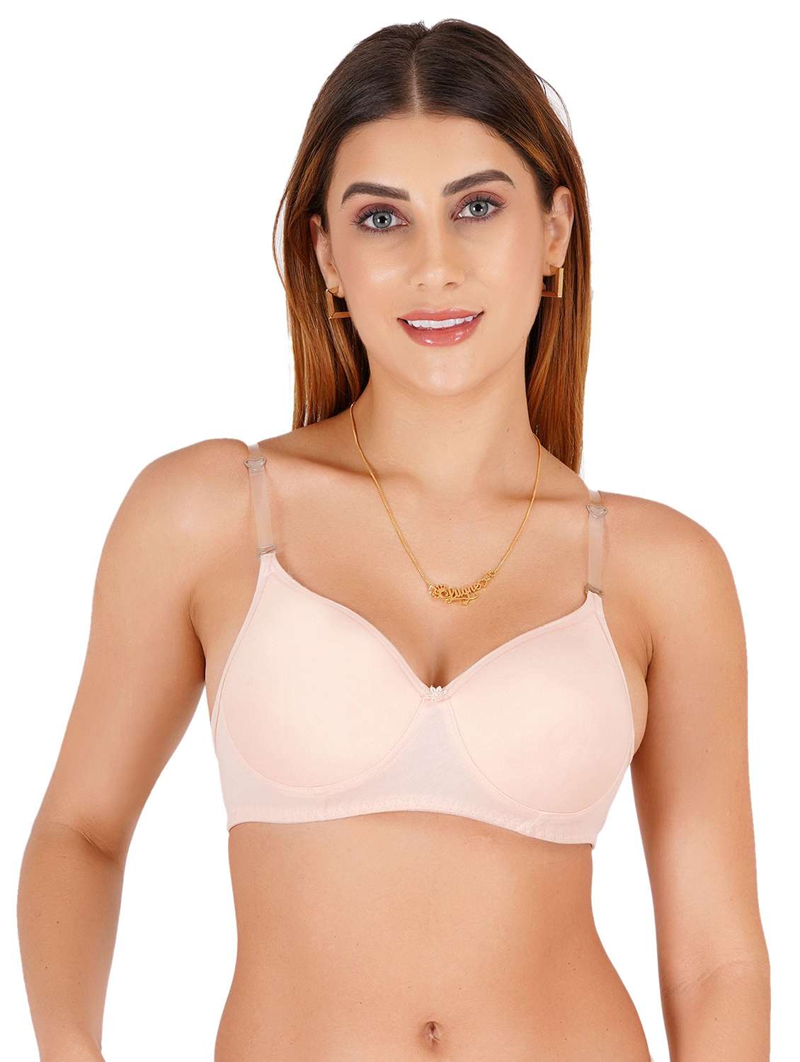 women pack of 4 non padded bra - 22444083 -  Standard Image - 4