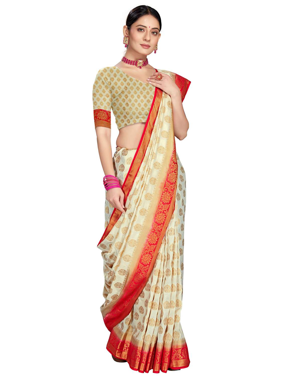 women self design banarasi saree - 22444265 -  Standard Image - 1