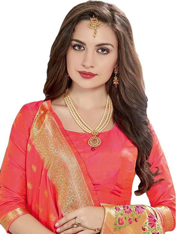 women self design banarasi saree - 22444271 -  Standard Image - 1