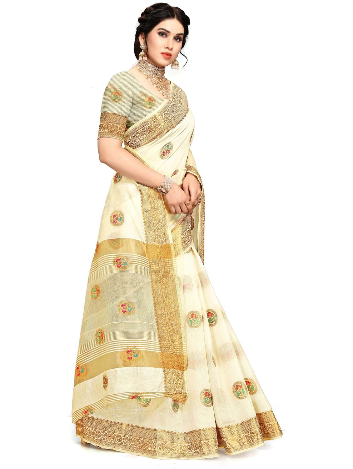 women self design banarasi saree - 22444341 -  Standard Image - 1