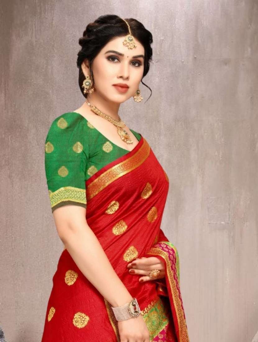 women self design banarasi saree - 22444425 -  Standard Image - 1