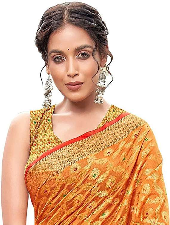 women self design banarasi saree - 22444560 -  Standard Image - 1