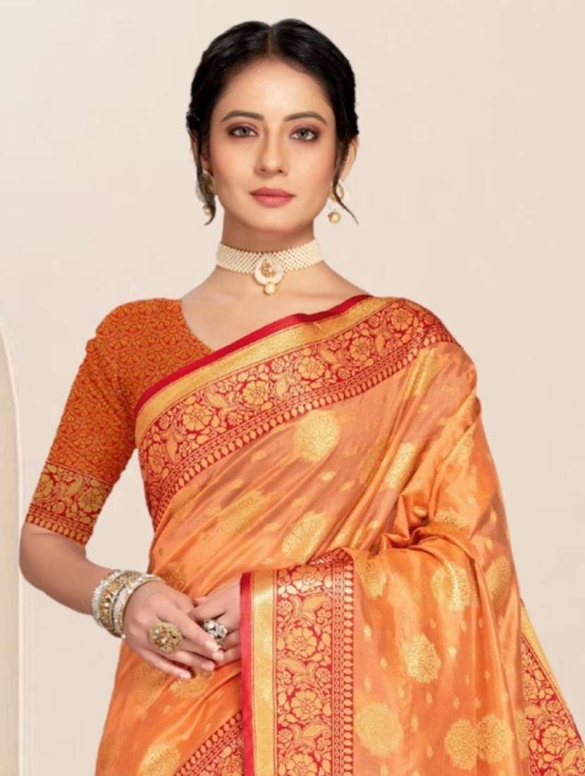 women self design banarasi saree - 22444576 -  Standard Image - 1