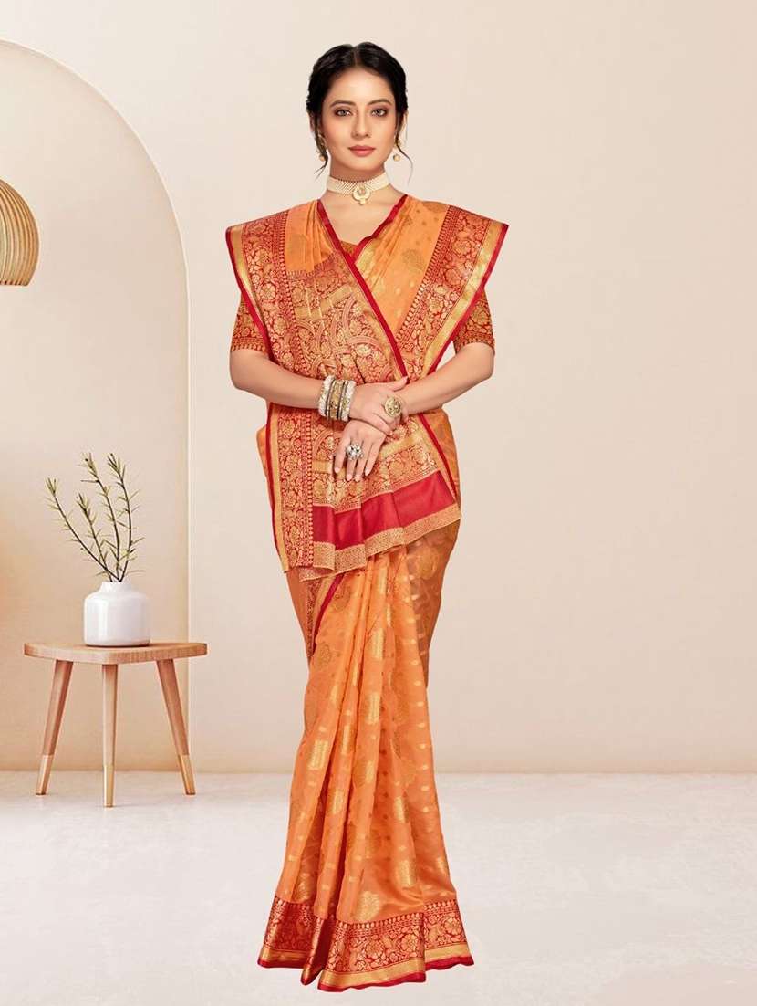 women self design banarasi saree - 22444576 -  Standard Image - 4