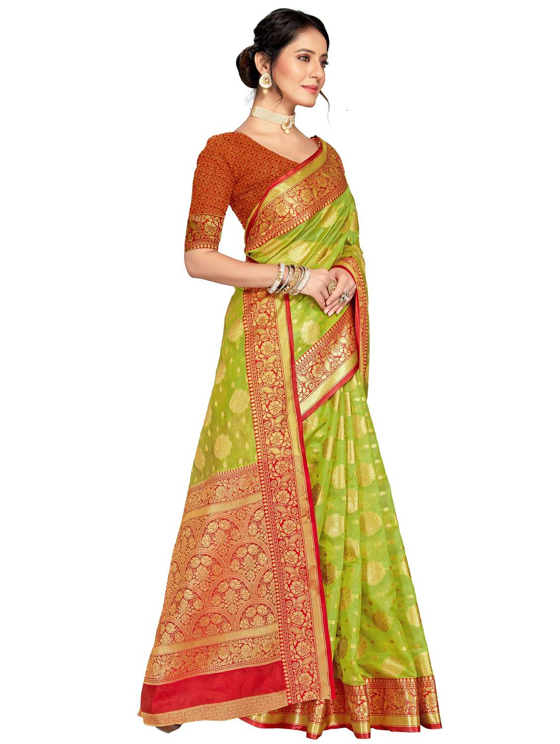 women self design banarasi saree - 22444579 -  Standard Image - 1