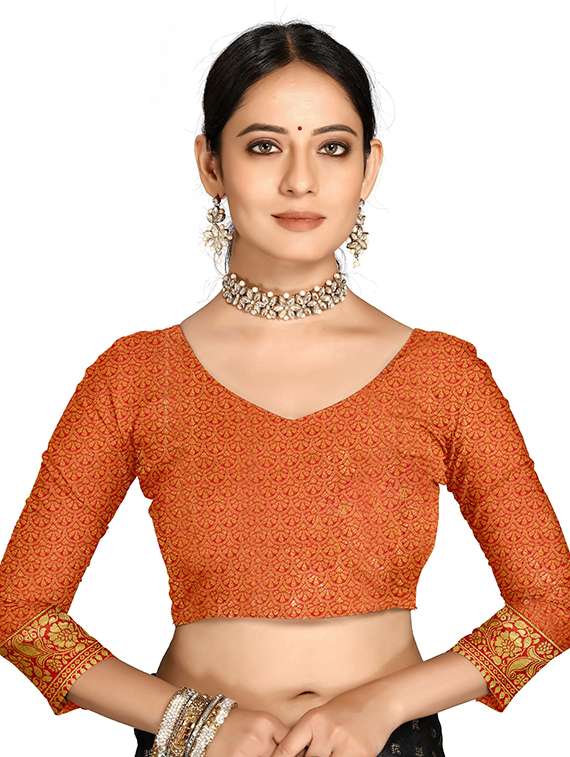 women self design banarasi saree - 22444579 -  Standard Image - 4