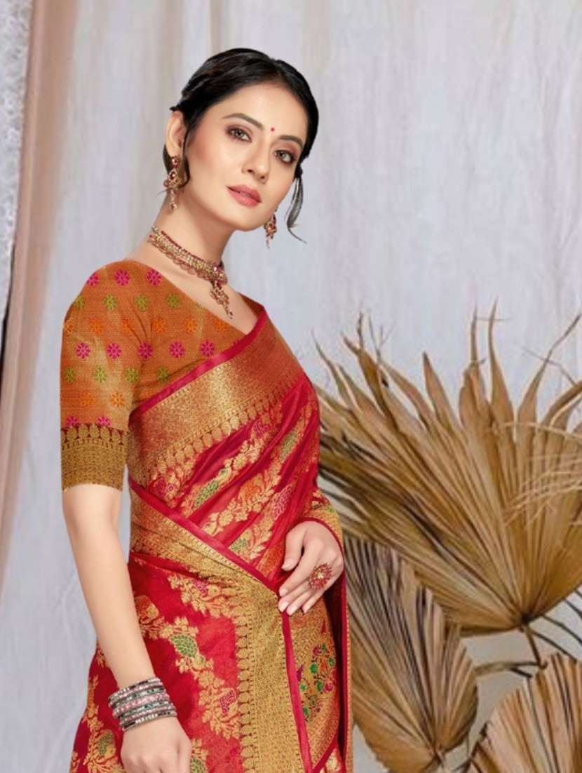 women self design banarasi saree - 22444591 -  Standard Image - 1