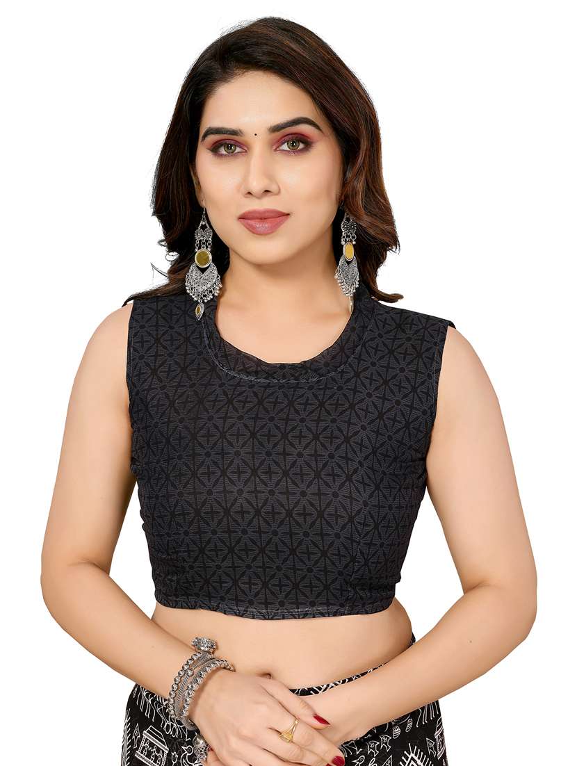 Women Pack Of 2 Printed Saree With Blouse - 22445417 -  Standard Image - 4