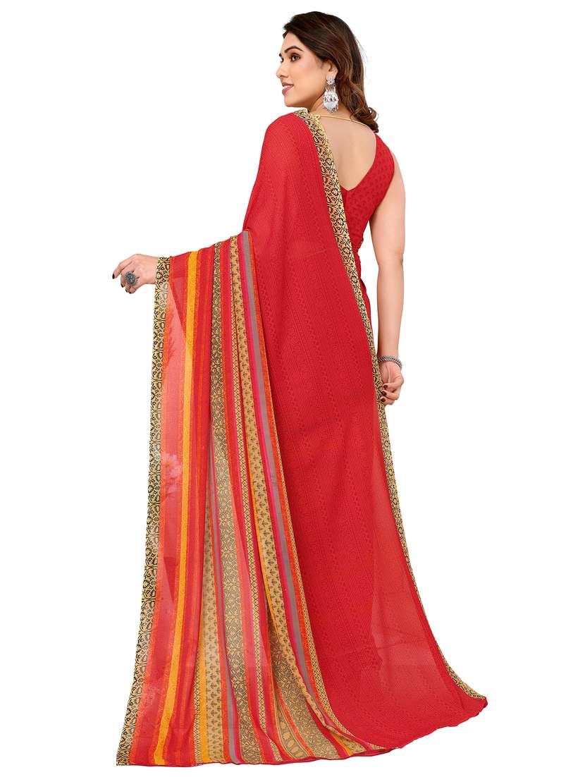 women pack of 2 printed saree with blouse - 22445811 -  Standard Image - 1
