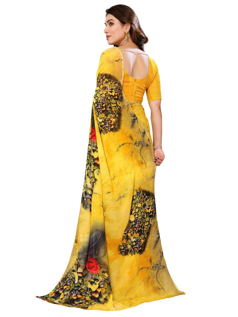 women pack of 2 printed saree with blouse - 22445829 -  Standard Image - 1