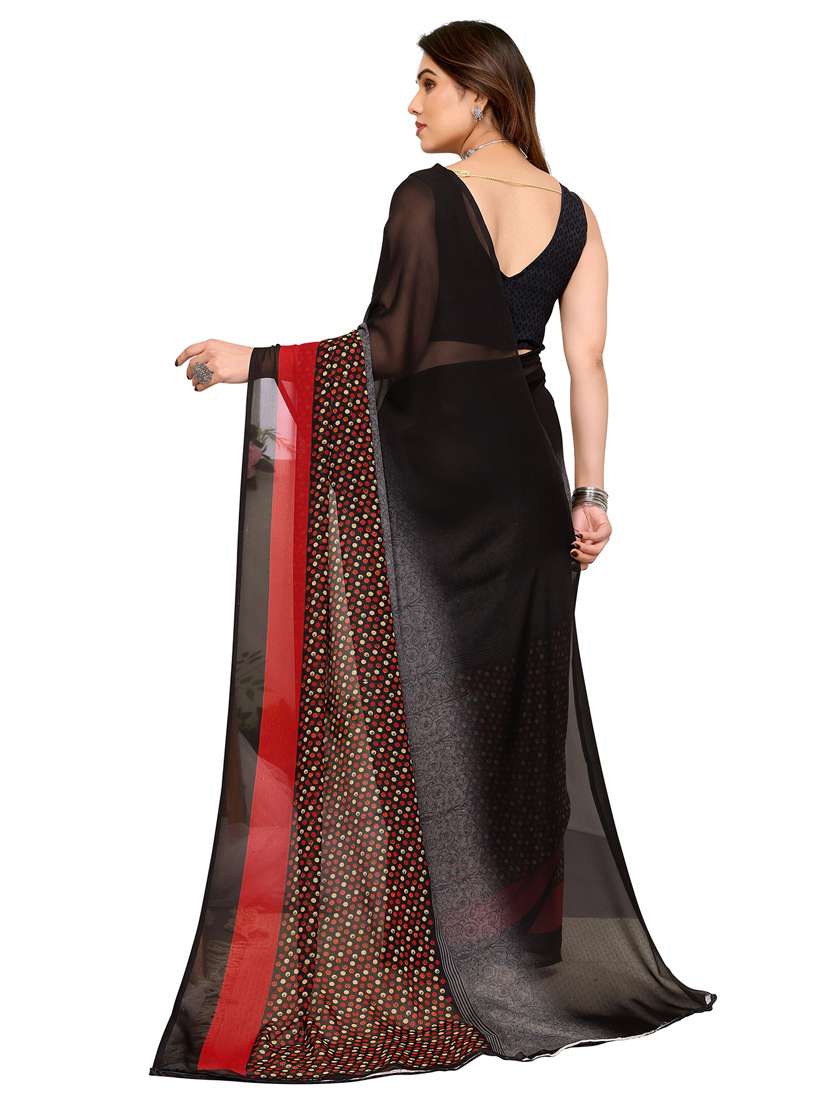 women pack of 2 printed saree with blouse - 22445842 -  Standard Image - 1