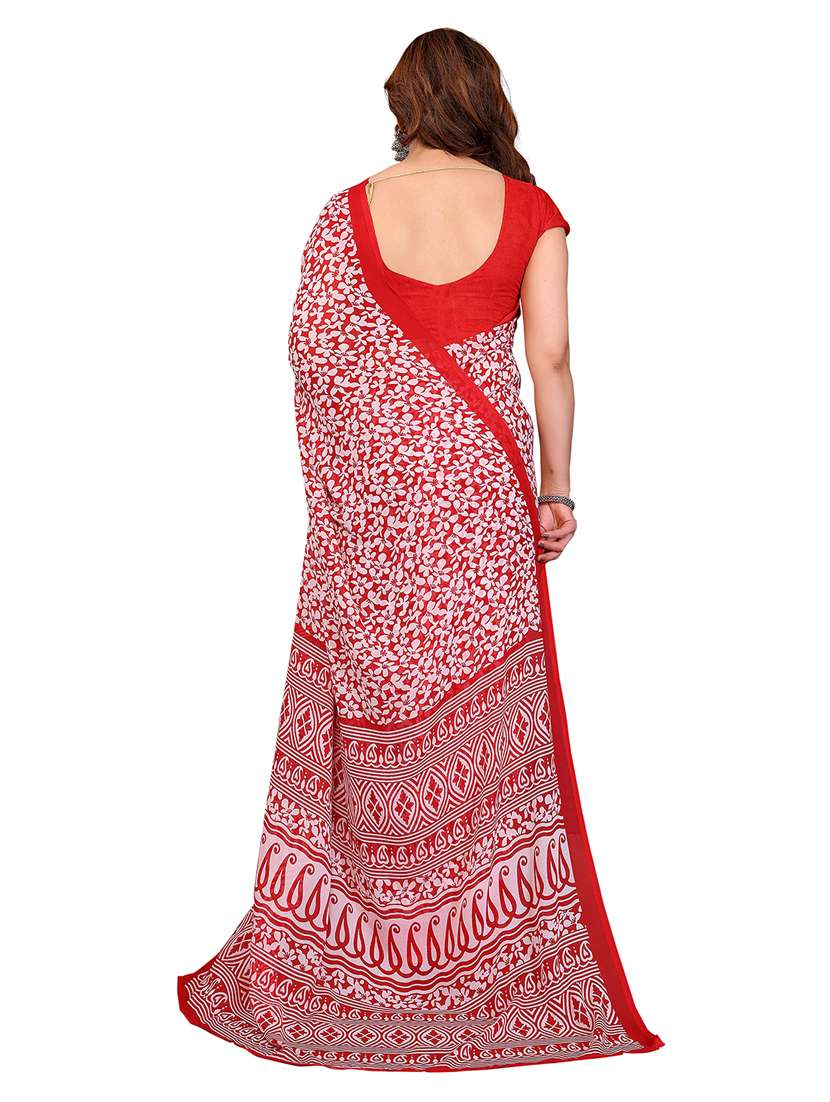 women pack of 2 printed saree with blouse - 22446409 -  Standard Image - 1