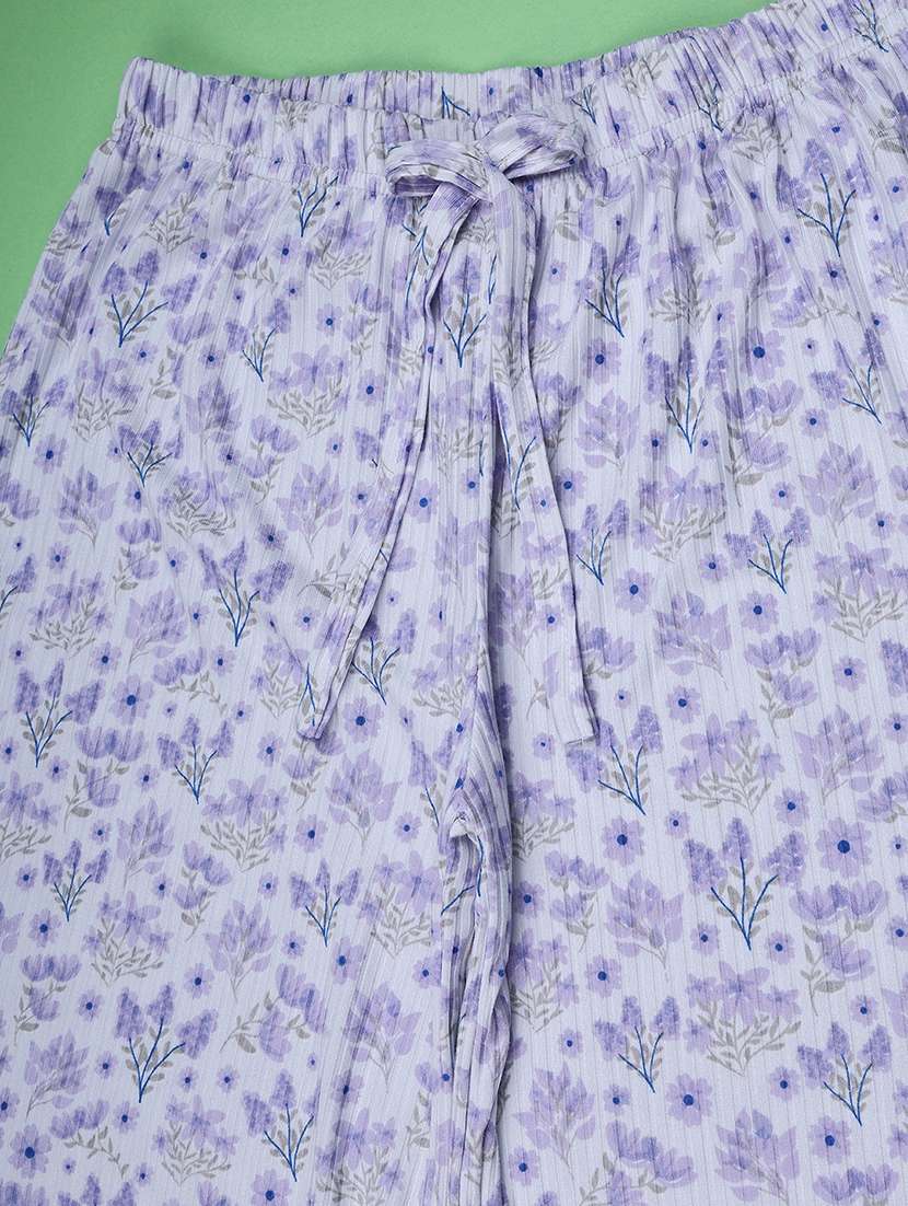 girls printed mid rise culottes - 22446662 -  Standard Image - 4
