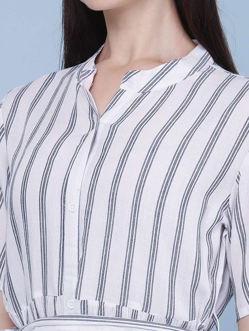 Women Printed Short Sleeves Tiered Dress - 22447046 -  Standard Image - 1