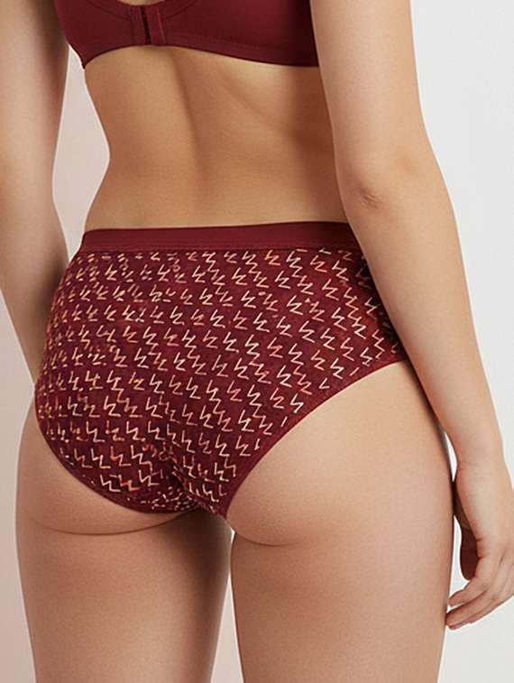women pack of 3 printed mid rise hipster panty - 22447288 -  Standard Image - 4