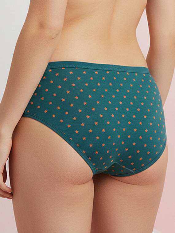 women pack of 3 printed mid rise hipster panty - 22447300 -  Standard Image - 4
