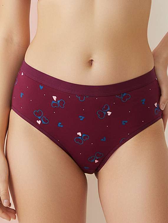 women pack of 3 printed mid rise hipster panty - 22447322 -  Standard Image - 1