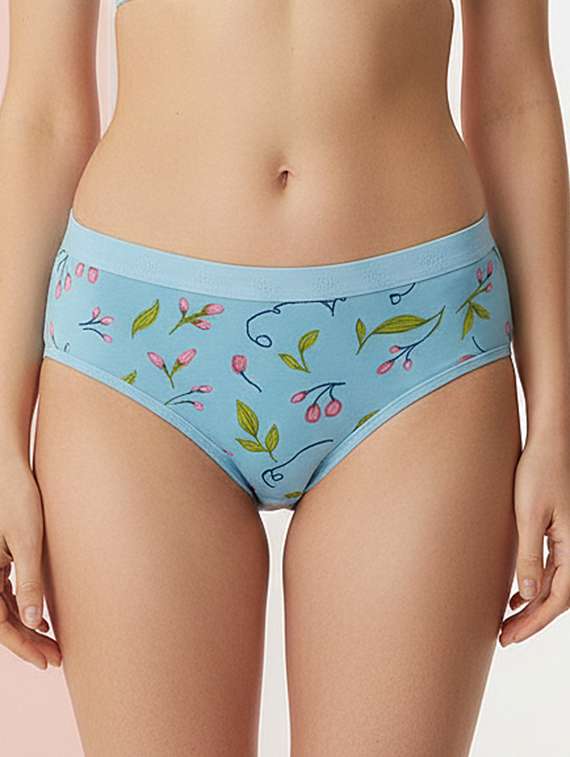 women pack of 3 printed mid rise hipster panty - 22447352 -  Standard Image - 1