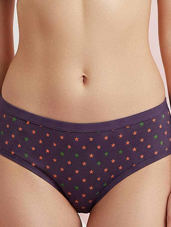 women pack of 3 printed mid rise hipster panty - 22447356 -  Standard Image - 1