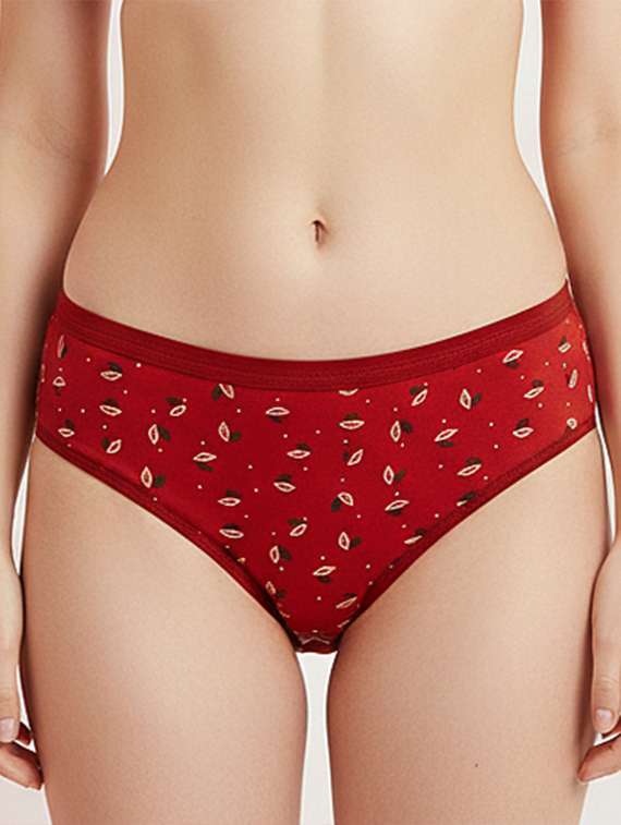 women pack of 3 printed mid rise hipster panty - 22447365 -  Standard Image - 1