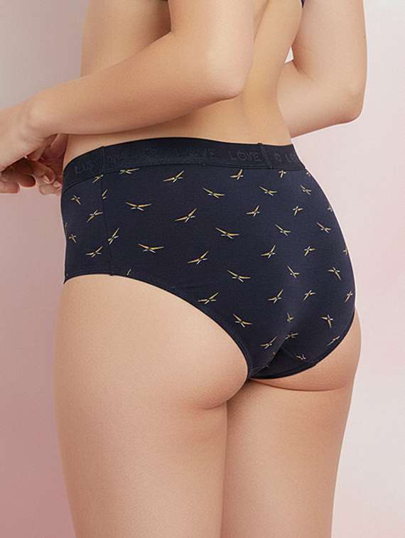 women pack of 3 printed mid rise hipster panty - 22447374 -  Standard Image - 4