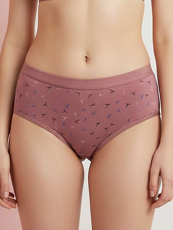 women pack of 3 printed mid rise hipster panty - 22447375 -  Standard Image - 1