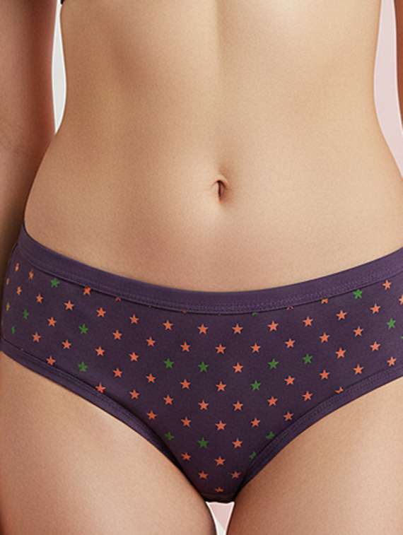 women pack of 3 printed mid rise hipster panty - 22447412 -  Standard Image - 1