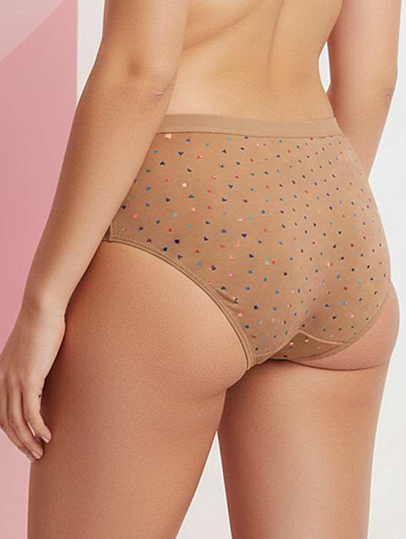 women pack of 3 printed mid rise hipster panty - 22447413 -  Standard Image - 4