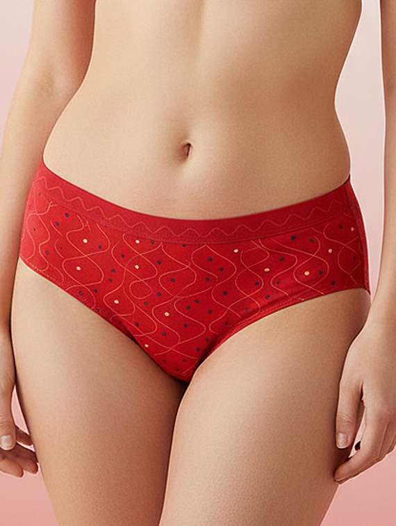 women pack of 3 printed mid rise hipster panty - 22447465 -  Standard Image - 1
