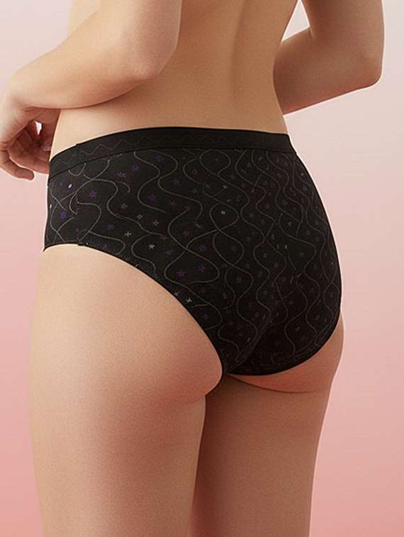 women pack of 3 printed mid rise hipster panty - 22447465 -  Standard Image - 4