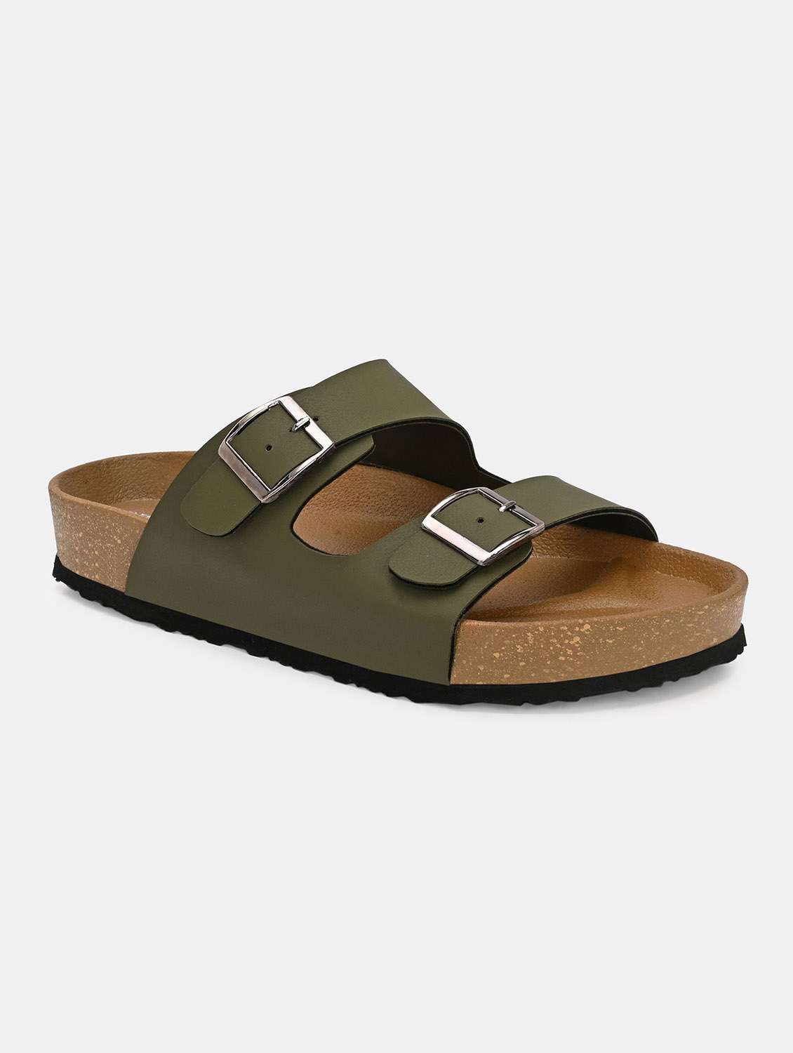 men solid slip on sandal - 22447651 -  Standard Image - 1