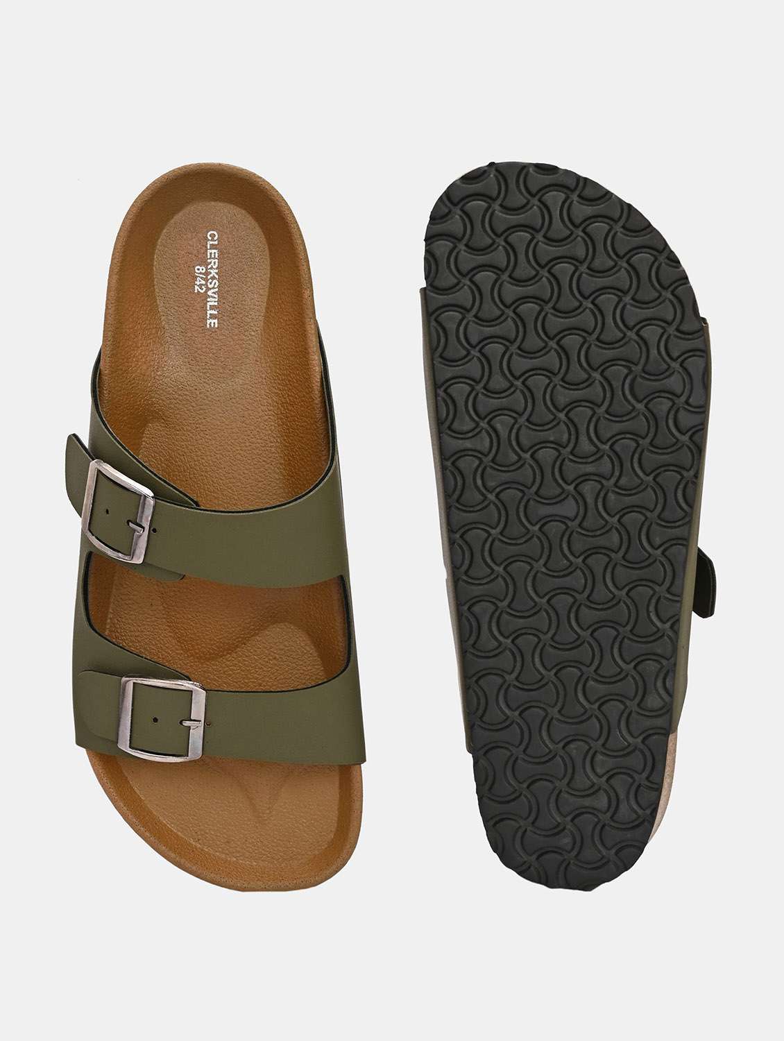 men solid slip on sandal - 22447651 -  Standard Image - 4