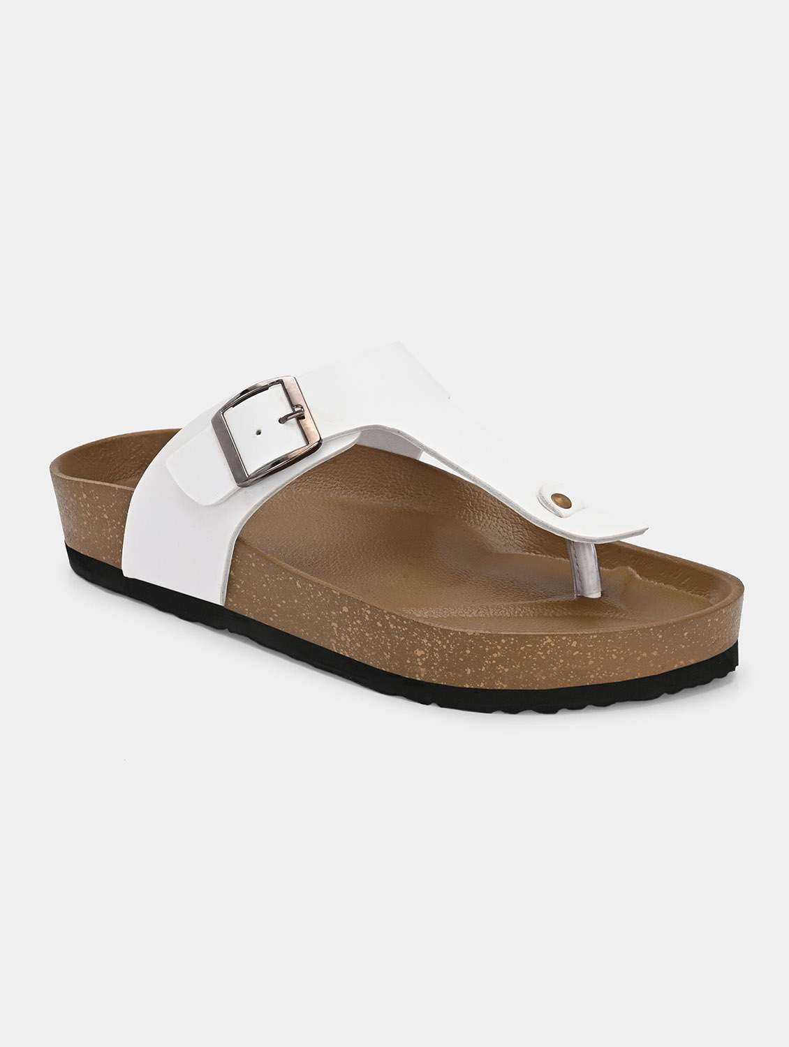 men solid toe seperator sandal - 22447659 -  Standard Image - 1
