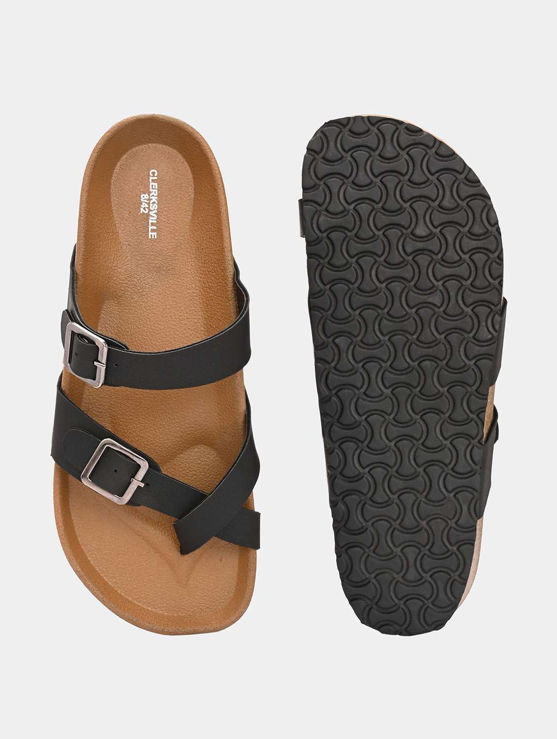 men solid one toe sandal  - 22447666 -  Standard Image - 4