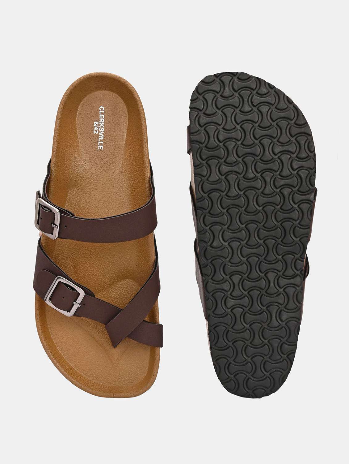 men solid one toe sandal  - 22447667 -  Standard Image - 4