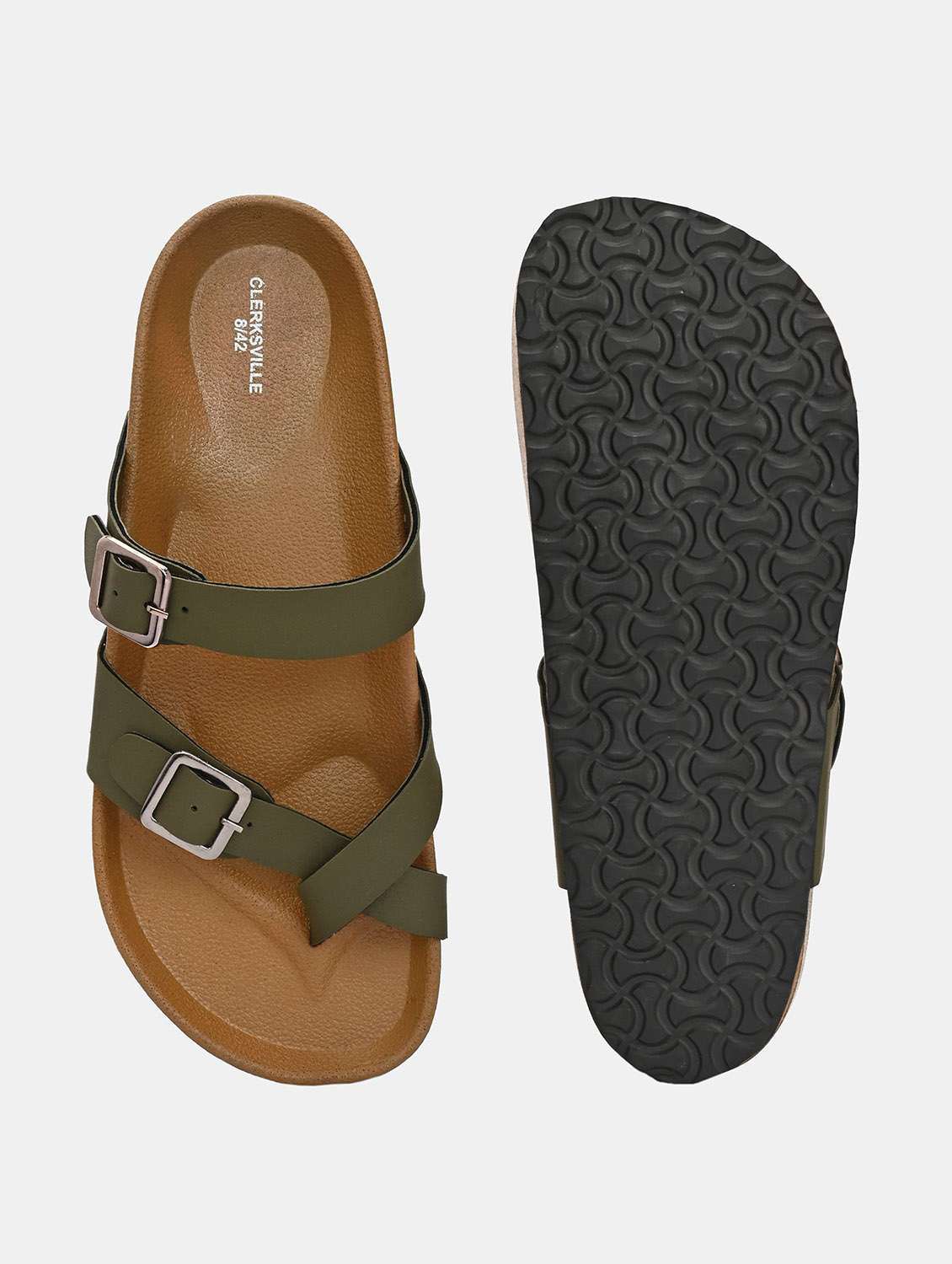 men solid one toe sandal  - 22447669 -  Standard Image - 4