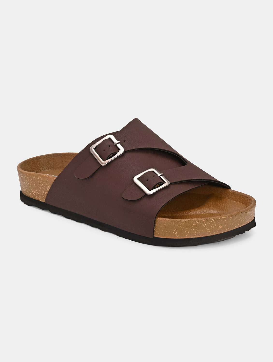men solid slip on sandal - 22447685 -  Standard Image - 1