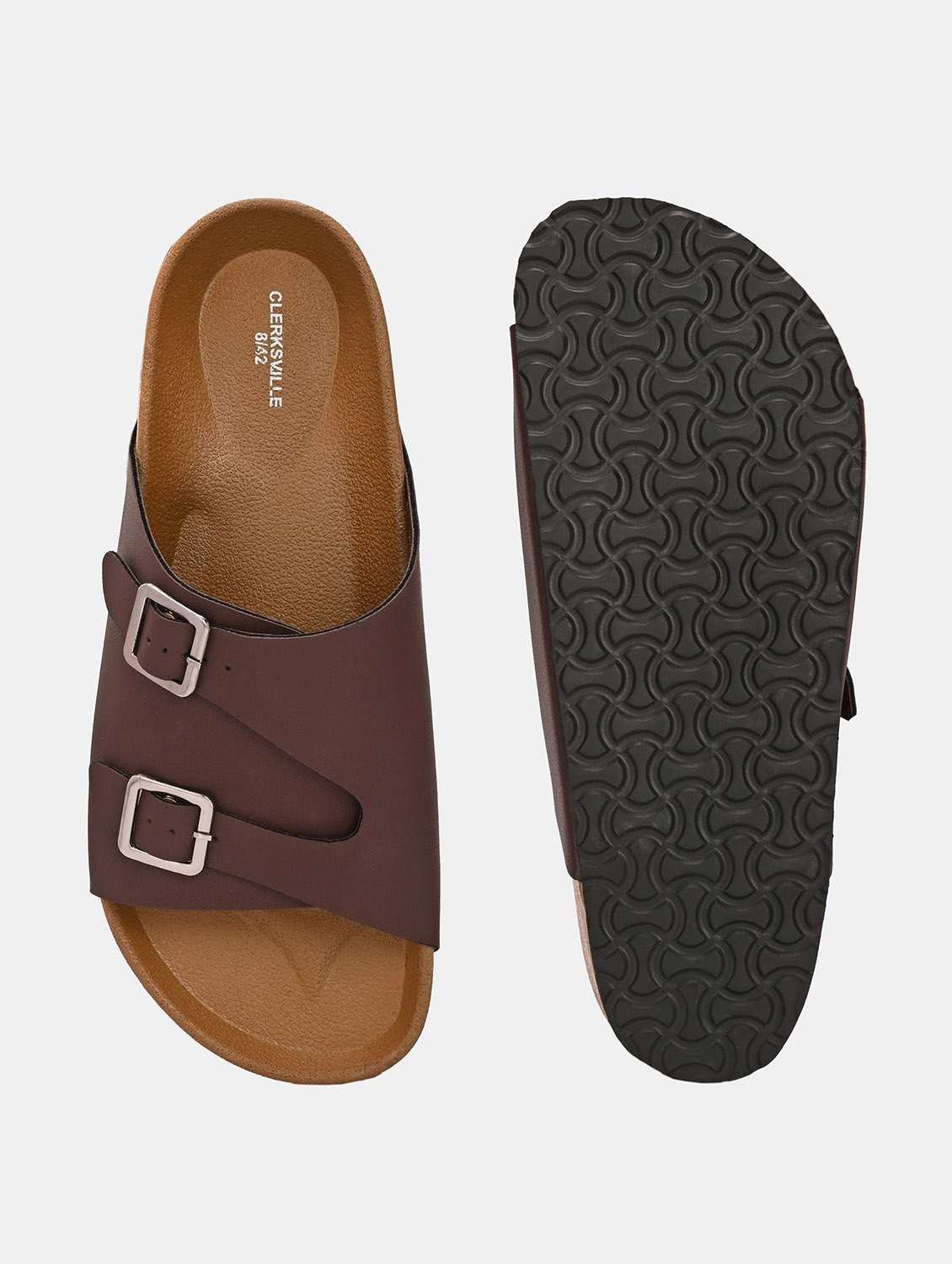 men solid slip on sandal - 22447685 -  Standard Image - 4
