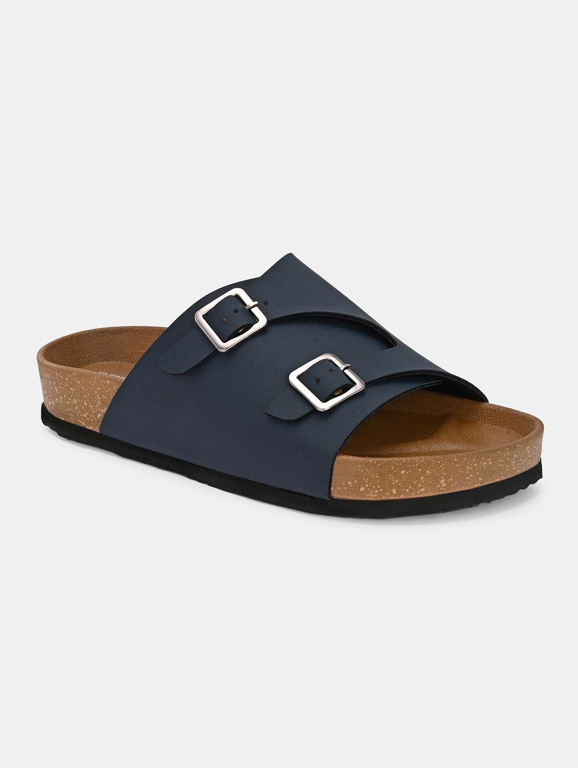 men solid slip on sandal - 22447688 -  Standard Image - 1
