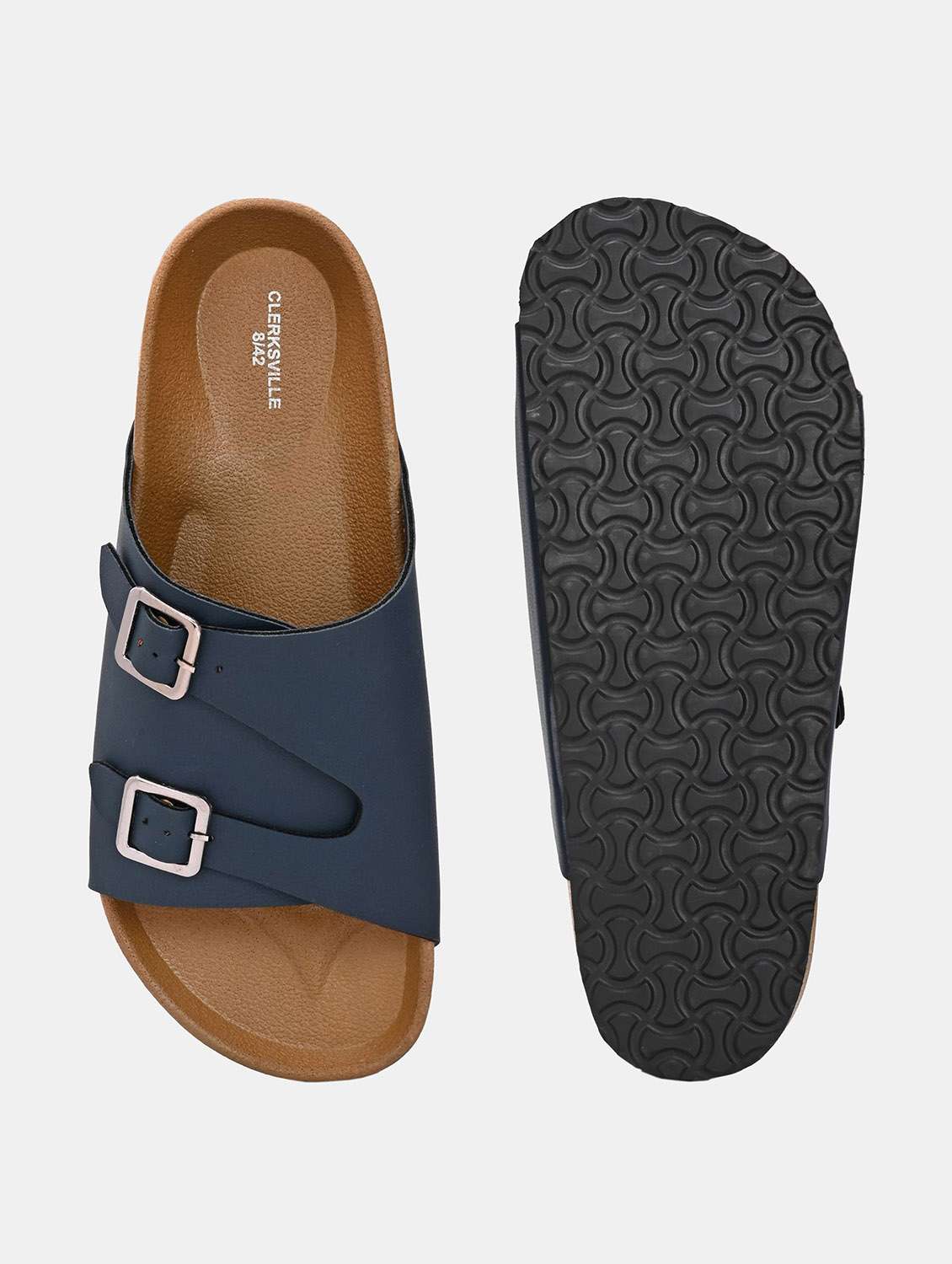 men solid slip on sandal - 22447688 -  Standard Image - 4