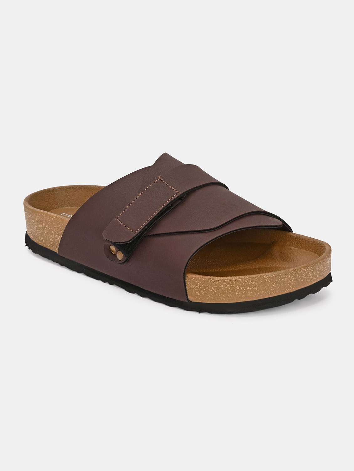 men solid slip on sandal - 22447697 -  Standard Image - 1