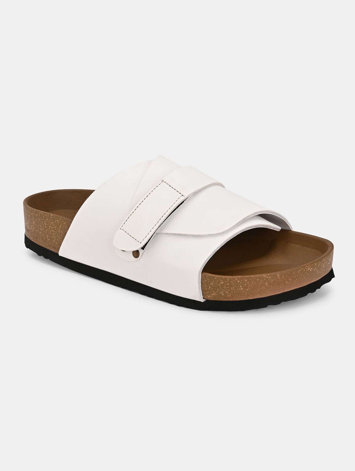 men solid slip on sandal - 22447701 -  Standard Image - 1