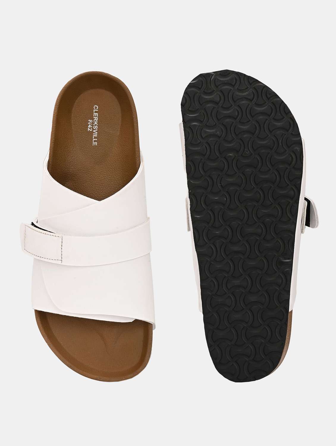 men solid slip on sandal - 22447701 -  Standard Image - 4