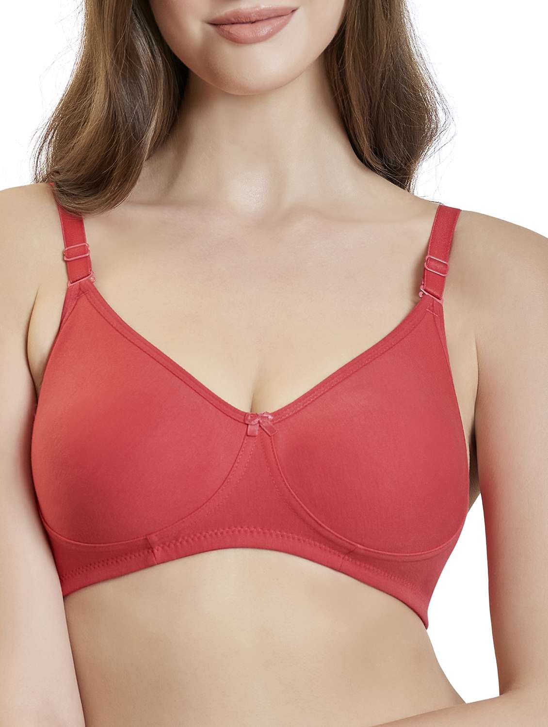women solid non wired t-shirt bra - 22447819 -  Standard Image - 1