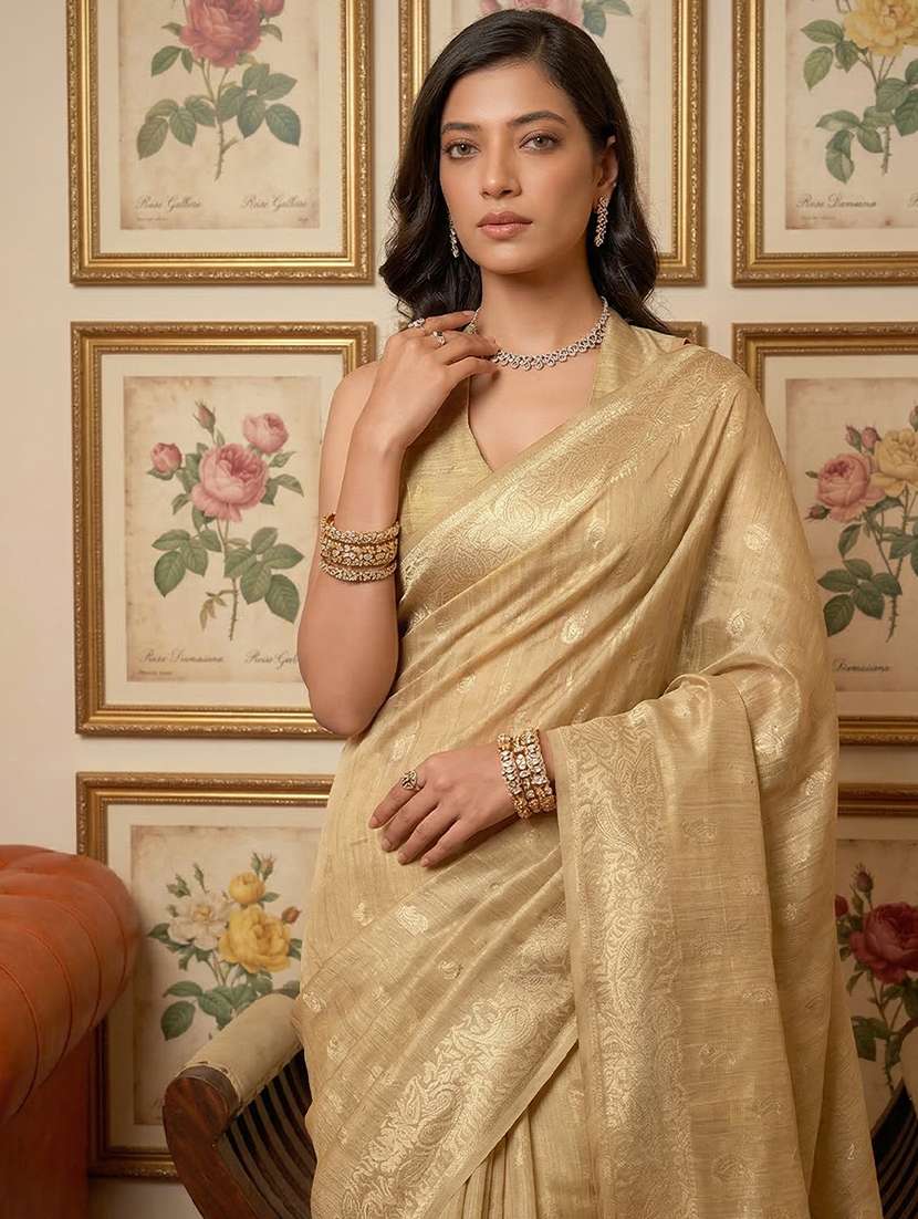women self design banarasi saree with blouse - 22447892 -  Standard Image - 1