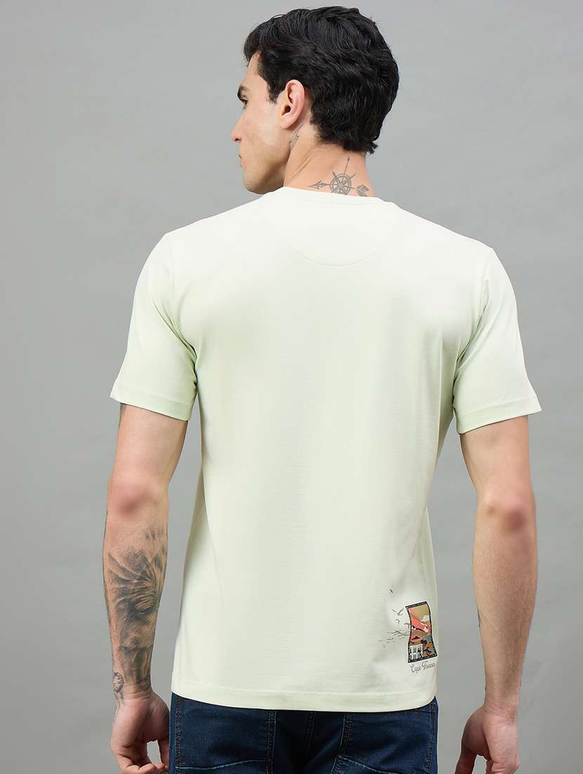 men printed short sleeve t-shirt - 22447939 -  Standard Image - 4