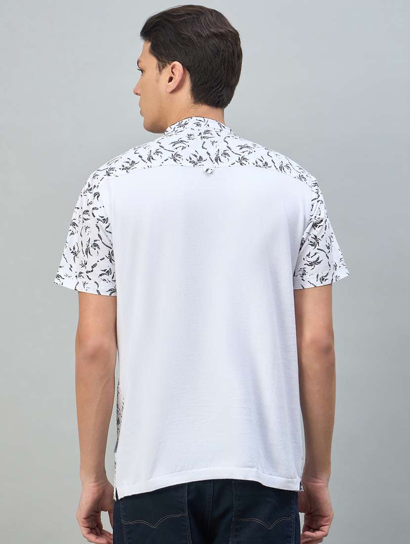 Men Printed Short Sleeve T-shirt - 22447985 -  Standard Image - 4