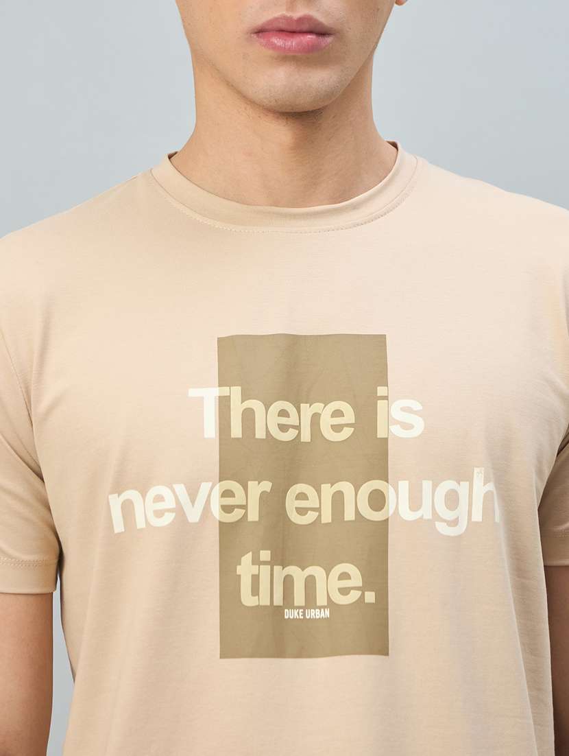 Men Printed Short Sleeve Round T-shirt - 22447998 -  Standard Image - 1