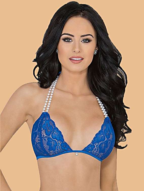 women self designed lace bra and panty set - 22448560 -  Standard Image - 1